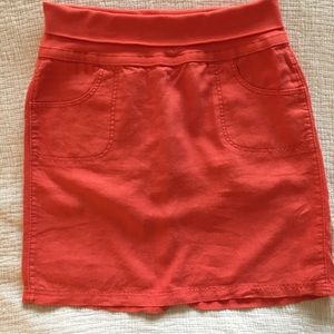 Athleta Lima Linen Skirt